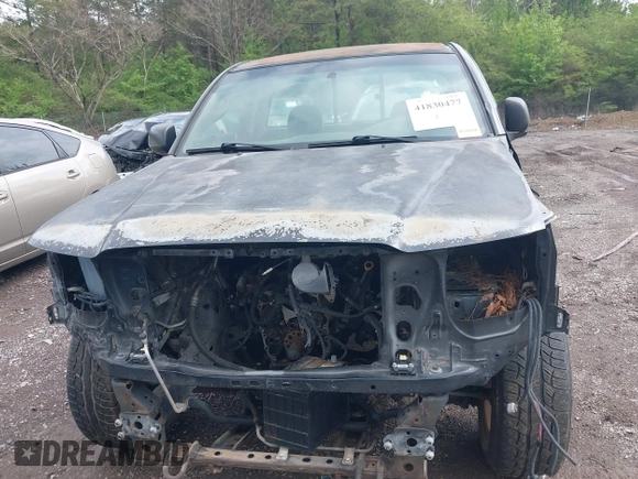 2009 Toyota Tacoma with VIN 5TENX22NX9Z593210, listed as a IAAI auction lot 41830477 with 314,010 mi miles. Bid and sale history available at carsss.com. Image 6.