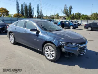 2022 Chevrolet Malibu LT with VIN 1G1ZD5ST1NF111816, listed as a Copart auction lot 48712995 with 21,969 mi miles and Clean Title. Bid and sale history available at carsss.com. Image 4.