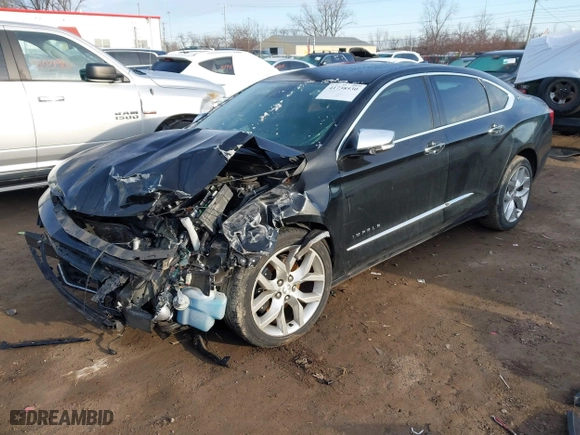 2015 Chevrolet Impala LTZ with VIN 1G1165S38FU118699, listed as a IAAI auction lot 41738530 with 124,824 mi miles. Bid and sale history available at carsss.com. Image 2.