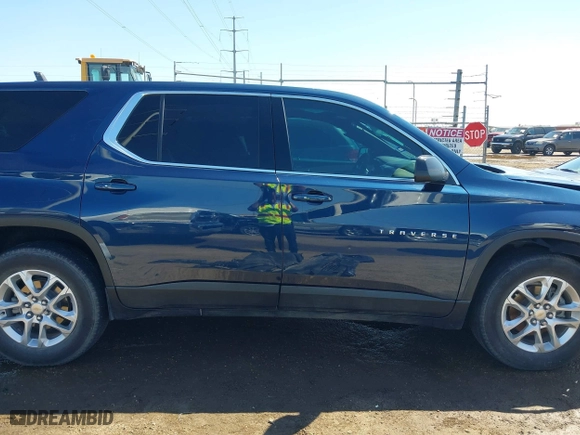 2023 Chevrolet Traverse LS with VIN 1GNERFKW8PJ191615, listed as a IAAI auction lot 41629067 with 42,914 mi miles. Bid and sale history available at carsss.com. Image 14.