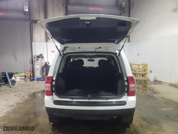 2016 Jeep Patriot 75th Anniversary with VIN 1C4NJRBBXGD741989, listed as a Copart auction lot 83737934 with 0 mi miles and Salvage Title. Bid and sale history available at carsss.com. Image 6.