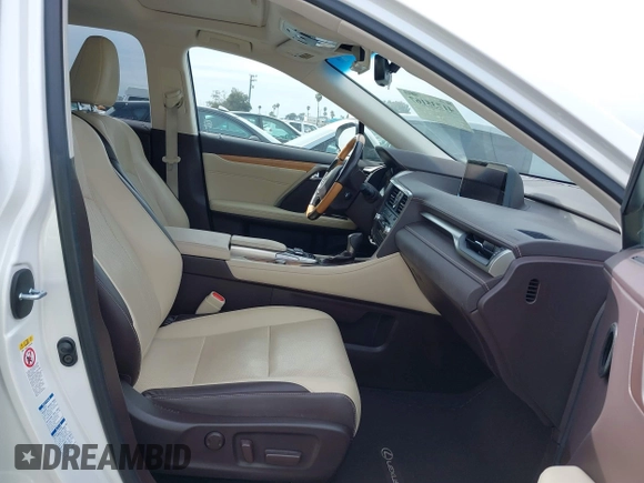 2017 Lexus RX with VIN JTJBZMCA1H2015937, listed as a IAAI auction lot 41735167 with 47,410 mi miles. Bid and sale history available at carsss.com. Image 5.