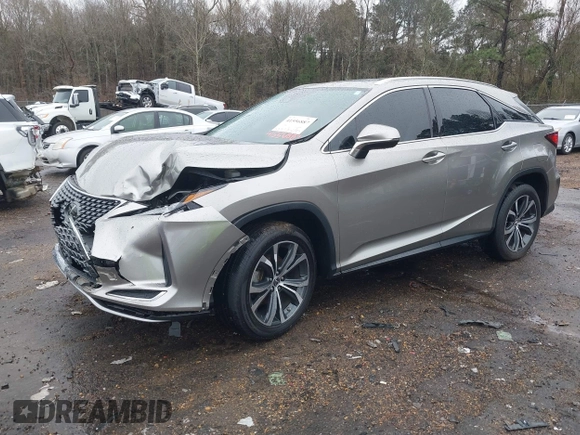 2021 Lexus RX with VIN 2T2HZMDA0MC289343, listed as a IAAI auction lot 41556887 with 42,273 mi miles. Bid and sale history available at carsss.com. Image 2.