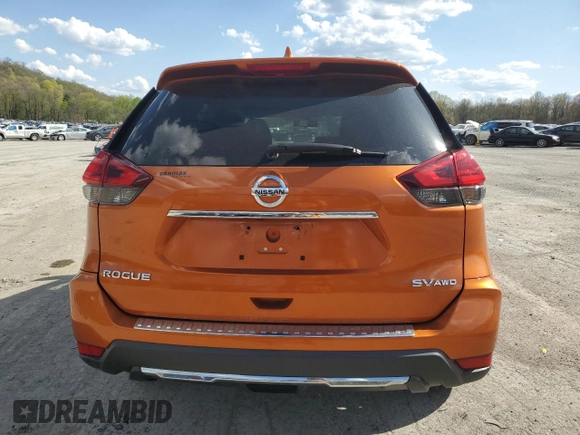 2017 Nissan Rogue SL with VIN 5N1AT2MV5HC736385, listed as a Copart auction lot 54344315 with 103,361 mi miles and Salvage Title. Bid and sale history available at carsss.com. Image 6.