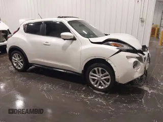 2015 Nissan Juke SV with VIN JN8AF5MV0FT565463, listed as a IAAI auction lot 42415897 with 115,630 mi miles and . Bid and sale history available at DreamBid. Image 1.