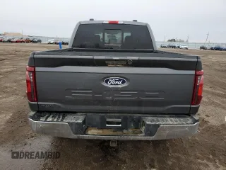 2024 Ford F-150 XLT with VIN 1FTEW3LP6RKF69984, listed as a Copart auction lot 47840155 with 2,188 mi miles and Salvage Title. Bid and sale history available at carsss.com. Image 6.