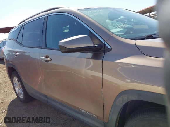 2018 GMC Terrain SLE with VIN 3GKALMEV6JL345114, listed as a IAAI auction lot 41985321 with 93,373 mi miles and . Bid and sale history available at carsss.com. Image 12.