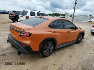 2023 Subaru WRX with VIN JF1VBAA62P9817958, listed as a Copart auction lot 56706275 with 17,717 mi miles and Salvage title. Bid and sale history available at DreamBid. Image 3.