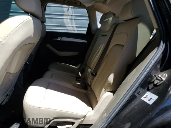 2012 Audi Q5 Premium with VIN WA1LKCFP2CA002628, listed as a Copart auction lot 56240585 with 129,335 mi miles and Salvage title. Bid and sale history available at DreamBid. Image 11.