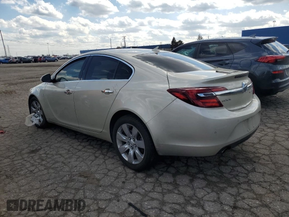 2014 Buick Regal Premium I with VIN 2G4GN5EX4E9323866, listed as a Copart auction lot 66294354 with 77,595 mi miles and Clean title. Bid and sale history available at DreamBid. Image 2.