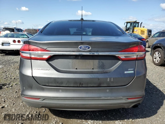 2017 Ford Fusion SE with VIN 3FA6P0HD2HR144003, listed as a Copart auction lot 51255675 with Not Provided miles and Salvage Title. Bid and sale history available at carsss.com. Image 6.