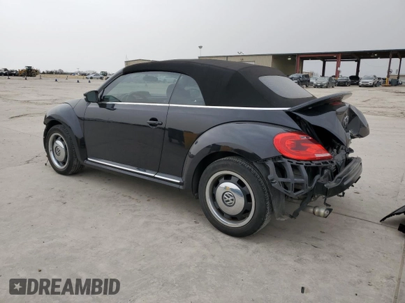 2013 Volkswagen Beetle with VIN 3VW867AT3DM813299, listed as a Copart auction lot 48346325 with 72,611 mi miles and Salvage Title. Bid and sale history available at DreamBid. Image 2.