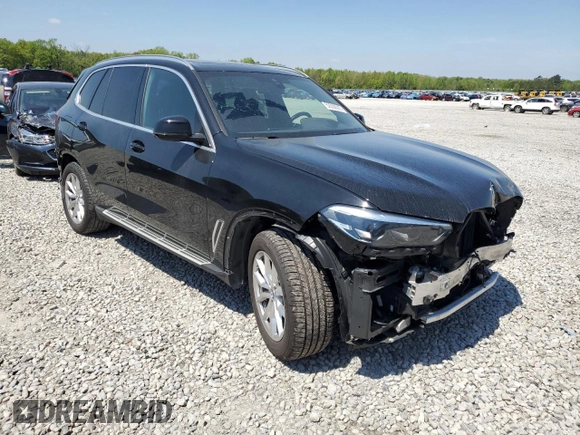 2023 BMW X5 xDrive40i with VIN 5UXCR6C08P9R06807, listed as a Copart auction lot 52030505 with 43,600 mi miles and Salvage title. Bid and sale history available at DreamBid. Image 4.