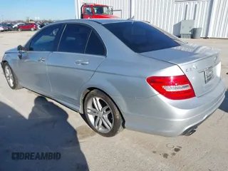 2013 Mercedes-Benz C-Class C 250 Sport with VIN WDDGF4HB8DG097235, listed as a IAAI auction lot 41641087 with 140,137 mi miles. Bid and sale history available at carsss.com. Image 3.