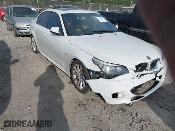 2010 BMW 5 Series 528i with VIN WBANU5C59AC363974, listed as a IAAI auction lot 41679894 with Not Provided miles and . Bid and sale history available at carsss.com. Image 1.