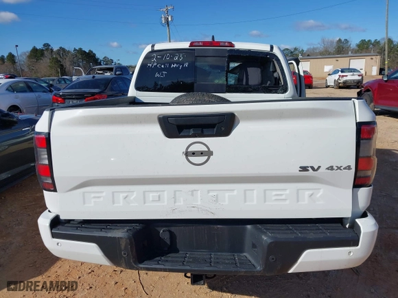 2024 Nissan Frontier PRO-4X with VIN 1N6ED1EK4RN628781, listed as a IAAI auction lot 41731272 with 1 mi miles. Bid and sale history available at carsss.com. Image 15.