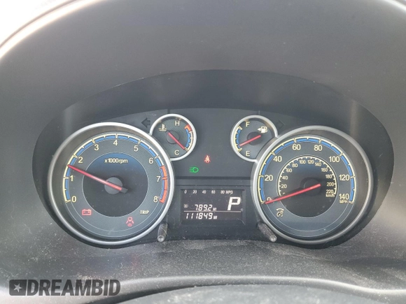 2012 Suzuki SX4 Crossover with VIN JS2YB5A35C6303723, listed as a Copart auction lot 49144865 with 111,849 mi miles and Salvage Title. Bid and sale history available at DreamBid. Image 9.