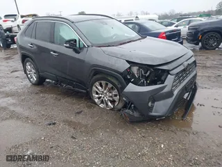 2019 Toyota RAV4 Limited with VIN 2T3N1RFV4KC034761, listed as a IAAI auction lot 41878212 with 33,752 mi miles. Bid and sale history available at carsss.com. Image 1.