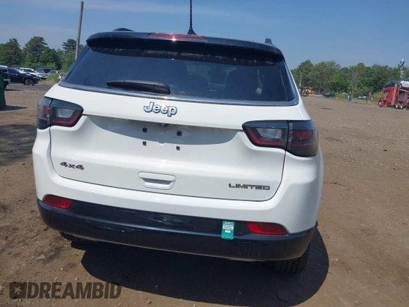 2023 Jeep Compass (RED) Edition with VIN 3C4NJDCN4PT505263, listed as a IAAI auction lot 42472353 with 7,090 mi miles and . Bid and sale history available at DreamBid. Image 17.