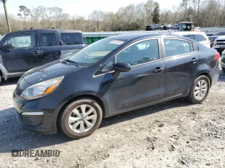 2017 Kia Rio LX with VIN KNADM4A31H6061904, listed as a Copart auction lot 49607505 with 95,385 mi miles and Salvage Title. Bid and sale history available at carsss.com. Image 1.
