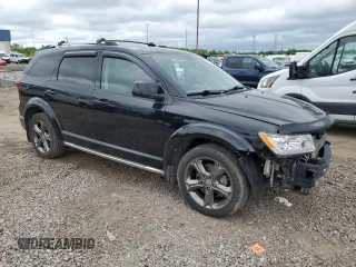 2014 Dodge Journey Crossroad z VIN 3C4PDDGG7ET278613, wystawiony jako Copart lot #57950305 z przebiegiem 111 666 mil mil oraz Czysty tytuł • Clean title. Historia ofert i sprzedaży dostępna na DreamBid. Obrazek 4.