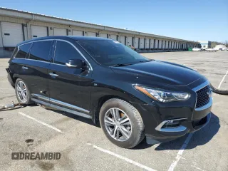 2020 Infiniti QX60 Luxe with VIN 5N1DL0MN7LC518247, listed as a Copart auction lot 52599245 with 72,466 mi miles and Non Repairable. Bid and sale history available at DreamBid. Image 4.