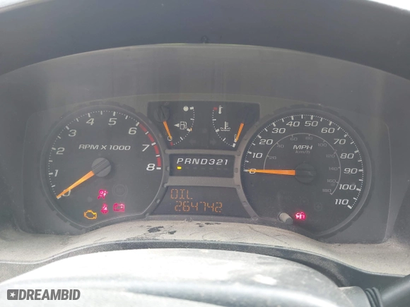 2005 Chevrolet Colorado LS ZQ8 with VIN 1GCCS196558110152, listed as a IAAI auction lot 42058390 with 264,742 mi miles. Bid and sale history available at carsss.com. Image 7.
