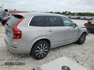 2024 Volvo XC90 Core Bright Theme with VIN YV4L12PK4R1202521, listed as a Copart auction lot 81630634 with 11,067 mi miles and Salvage Title. Bid and sale history available at carsss.com. Image 3.