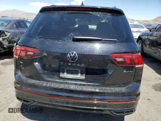 2024 Volkswagen Tiguan SE R-Line Black с VIN 3VV8B7AX6RM170005, выставлен на аукционе Copart как лот 55438145 с пробегом 14 149 миль миль и Списание • Salvage title. История ставок и продаж доступна на DreamBid. Изображение 6.