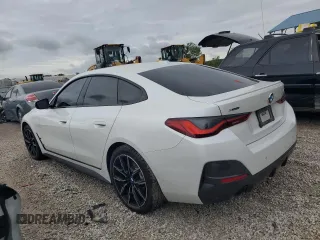 2023 BMW 4 Series 430i xDrive z VIN WBA73AV08PFM91846, wystawiony jako Copart lot #55291695 z przebiegiem Nie podano mil oraz Szkoda całkowita • Salvage title. Historia ofert i sprzedaży dostępna na DreamBid. Obrazek 2.