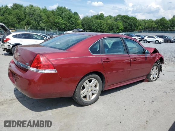 2011 Chevrolet Impala LT Fleet with VIN 2G1WG5EK1B1296529, listed as a Copart auction lot 63859995 with Not provided miles and Salvage title. Bid and sale history available at DreamBid. Image 3.