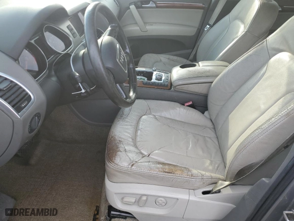 2007 Audi Q7 Premium with VIN WA1BV74LX7D037674, listed as a Copart auction lot 74876834 with 0 mi miles and Non Repairable. Bid and sale history available at carsss.com. Image 7.