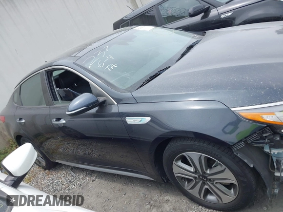 2018 Kia Optima EX with VIN KNAGU4LE6J5020594, listed as a IAAI auction lot 42118299 with 65,482 mi miles and . Bid and sale history available at DreamBid. Image 14.