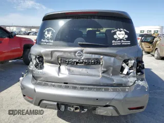 2020 Nissan Armada SL with VIN JN8AY2NC8LX517946, listed as a Copart auction lot 48800105 with 115,574 mi miles and Salvage Title. Bid and sale history available at carsss.com. Image 6.