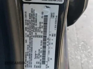 2017 Ford Fiesta SE with VIN 3FADP4EJ0HM168256, listed as a Copart auction lot 45246255 with 97,535 mi miles and Salvage Title. Bid and sale history available at DreamBid. Image 14.