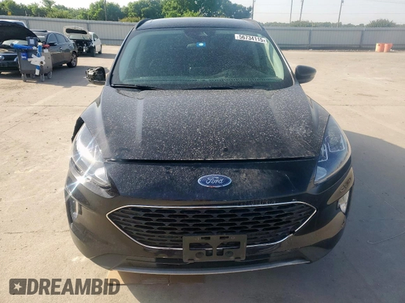 2021 Ford Escape SEL с VIN 1FMCU0H62MUA92510, выставлен на аукционе Copart как лот 56734115 с пробегом 37 591 миль миль и Списание • Salvage title. История ставок и продаж доступна на DreamBid. Изображение 5.