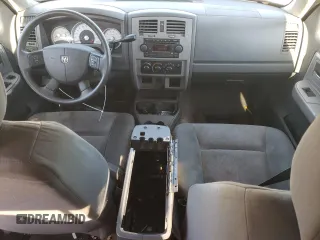 2005 Dodge Dakota SLT with VIN 1D7HE48K75S136211, listed as a Copart auction lot 78464004 with 229,707 mi miles and Salvage Title. Bid and sale history available at DreamBid. Image 8.
