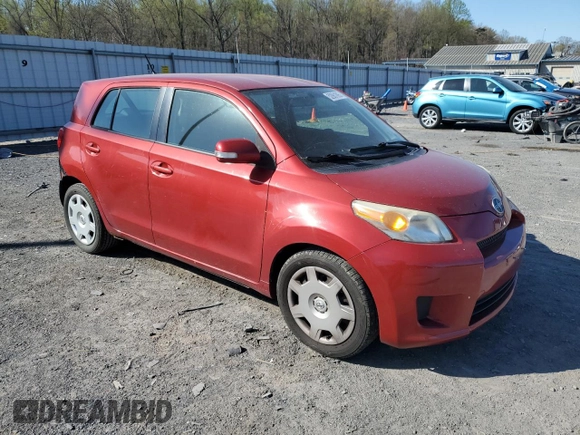 2010 Scion xD with VIN JTKKU4B42A1000106, listed as a Copart auction lot 52961995 with 166,089 mi miles and Salvage Title. Bid and sale history available at DreamBid. Image 4.