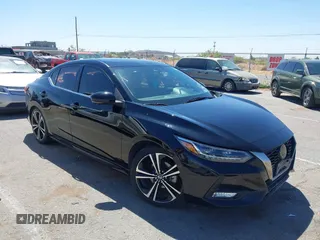 2020 Nissan Sentra SR z VIN 3N1AB8DV5LY302495, wystawiony jako IAAI lot #42100448 z przebiegiem 59 876 mil mil oraz . Historia ofert i sprzedaży dostępna na DreamBid. Obrazek 1.