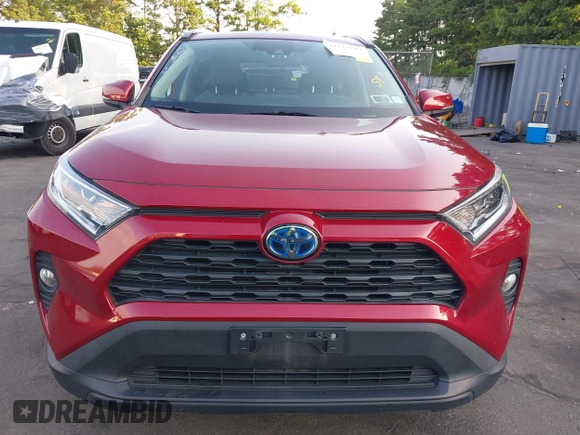 2019 Toyota RAV4 Hybrid XLE with VIN 2T3RWRFV8KW024302, listed as a IAAI auction lot 42777287 with 42,413 mi miles and . Bid and sale history available at DreamBid. Image 12.