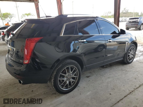 2015 Cadillac SRX Premium Collection with VIN 3GYFNDE38FS596718, listed as a Copart auction lot 56674245 with 106,379 mi miles and Salvage title. Bid and sale history available at DreamBid. Image 3.