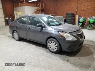 2015 Nissan Versa SV with VIN 3N1CN7AP4FL862333, listed as a Copart auction lot 52688375 with 213,707 mi miles and Salvage Title. Bid and sale history available at carsss.com. Image 4.