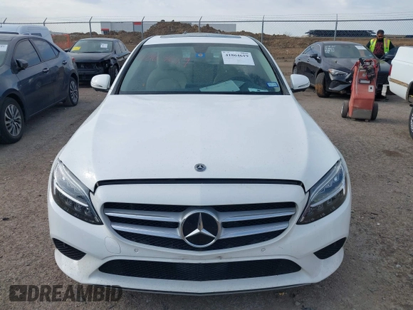 2021 Mercedes-Benz C 300 with VIN W1KWF8DB8MR639303, listed as a IAAI auction lot 41864619 with 67,666 mi miles and . Bid and sale history available at DreamBid. Image 12.