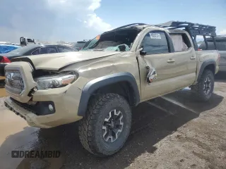 2017 Toyota Tacoma SR5 with VIN 3TMCZ5AN5HM090099, listed as a Copart auction lot 60002545 with 87,896 mi miles and Salvage title. Bid and sale history available at DreamBid. Image 1.
