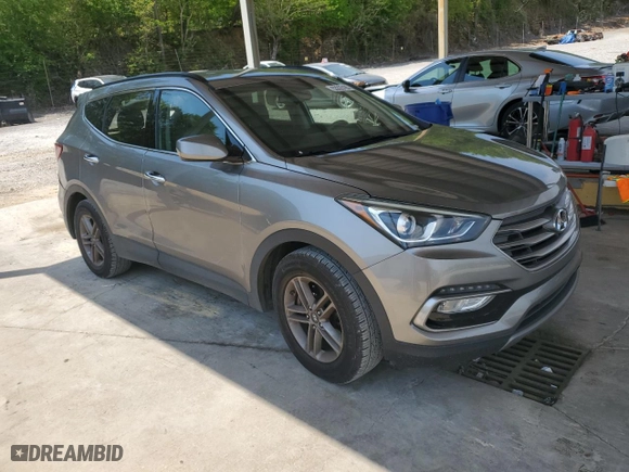 2017 Hyundai Santa Fe Sport 2.4L with VIN 5XYZU3LB7HG416868, listed as a Copart auction lot 53335165 with 135,944 mi miles and Salvage Title. Bid and sale history available at carsss.com. Image 4.
