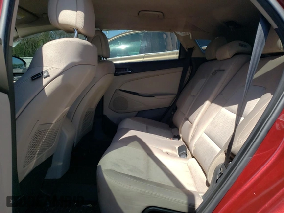 2016 Hyundai Tucson SE z VIN KM8J3CA49GU139380, wystawiony jako Copart lot #54912075 z przebiegiem 89 094 mil mil oraz Szkoda całkowita • Salvage title. Historia ofert i sprzedaży dostępna na DreamBid. Obrazek 11.