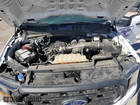 2023 Ford F-150 XL with VIN 1FTMF1CB6PKE57932, listed as a Copart auction lot 45393095 with 48,925 mi miles and Salvage Title. Bid and sale history available at carsss.com. Image 11.