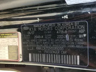 2017 Kia Cadenza Premium with VIN KNALC4J12H5089200, listed as a Copart auction lot 78599884 with 108,615 mi miles and Salvage Title. Bid and sale history available at carsss.com. Image 13.