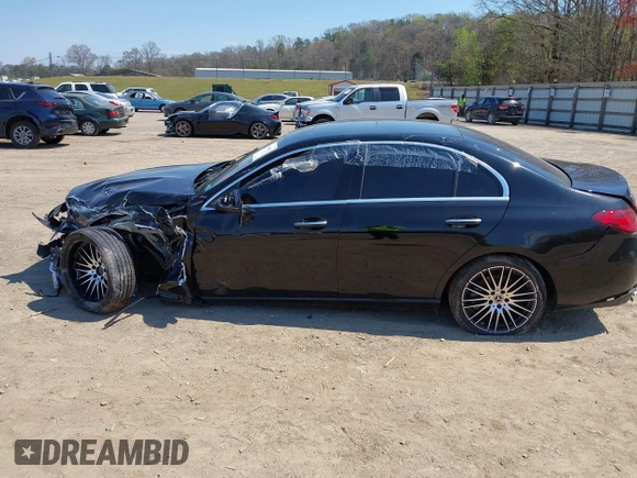 2024 Mercedes-Benz C 300 with VIN W1KAF4GB2RR227318, listed as a IAAI auction lot 41409938 with Not Provided miles and . Bid and sale history available at DreamBid. Image 14.