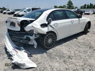 2023 Mercedes-Benz E 53 AMG with VIN W1KZF6BB7PB141885, listed as a Copart auction lot 58682663 with 131 mi miles and . Bid and sale history available at DreamBid. Image 3.